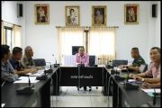 ประชุมวางแผนการรักษาความปลอดภัยตามโครงการจัดการแข่งขันกีฬาชุมชนสัมพันธ์ ประจำปี 2568
